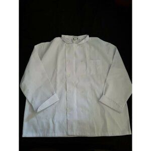 KNG White 2XL men's chef jacket long sleeve Chef Uniform 2XL 10 button